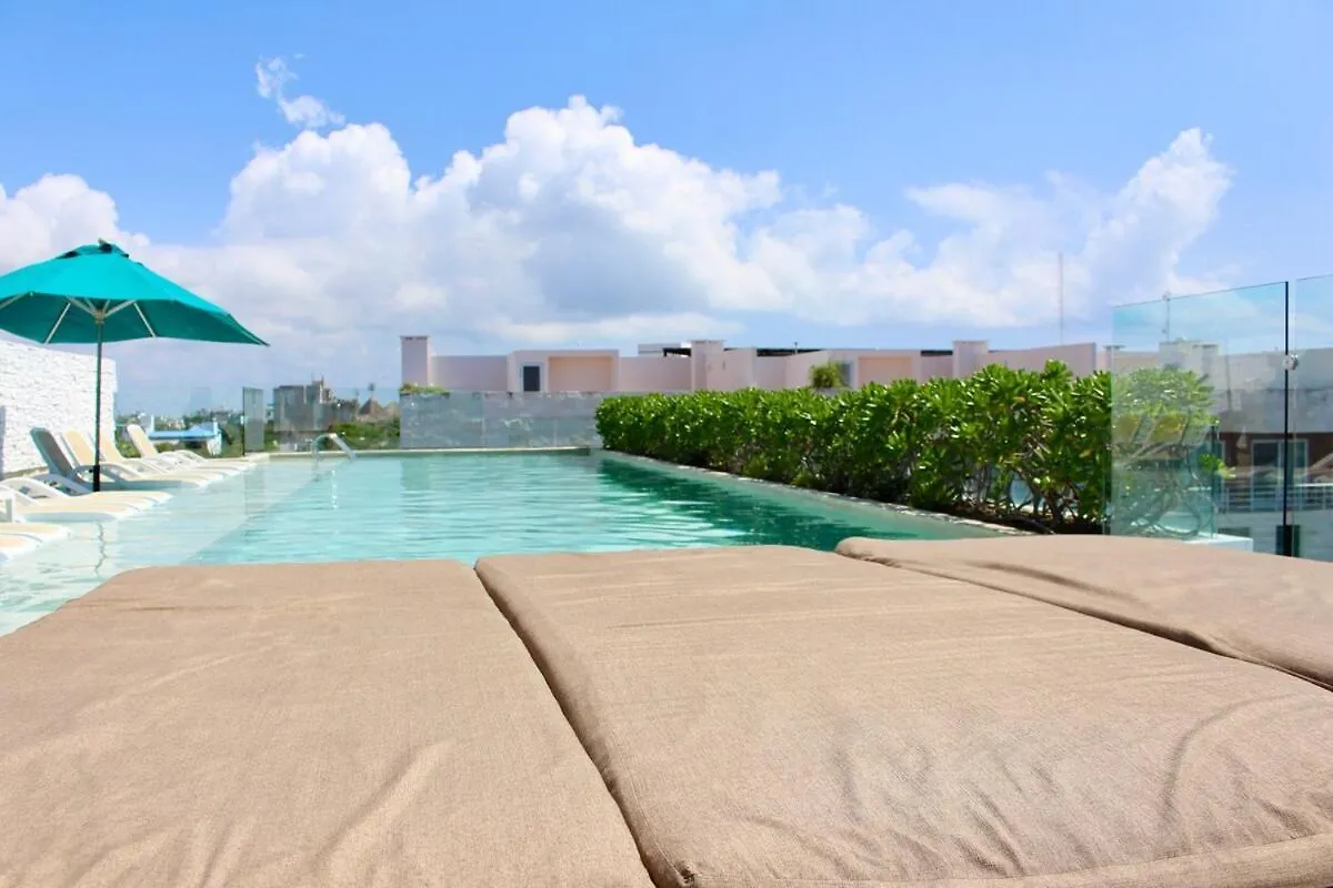 Penthouse Terrace Excellet Wifi Downtown Apartment Playa del Carmen Mexico