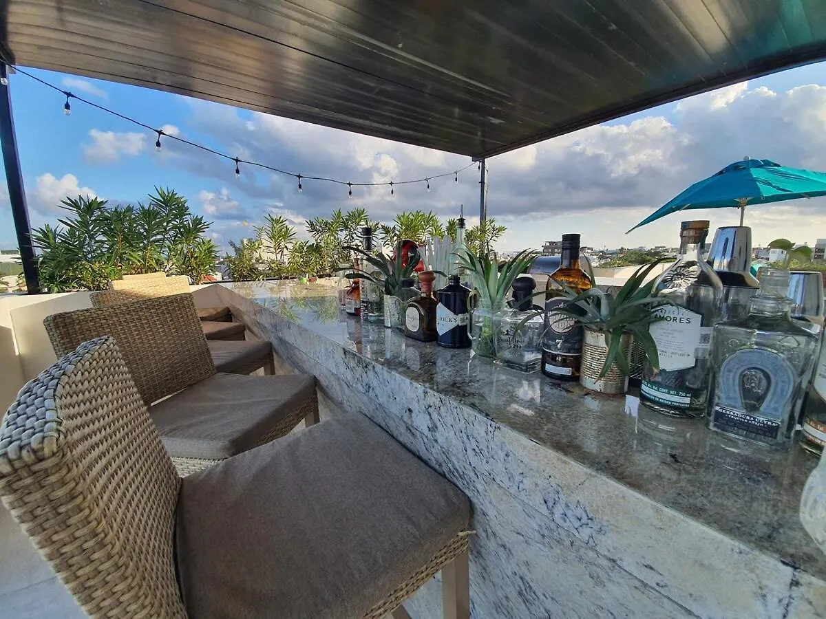 Penthouse Terrace Excellet Wifi Downtown Apartment Playa del Carmen