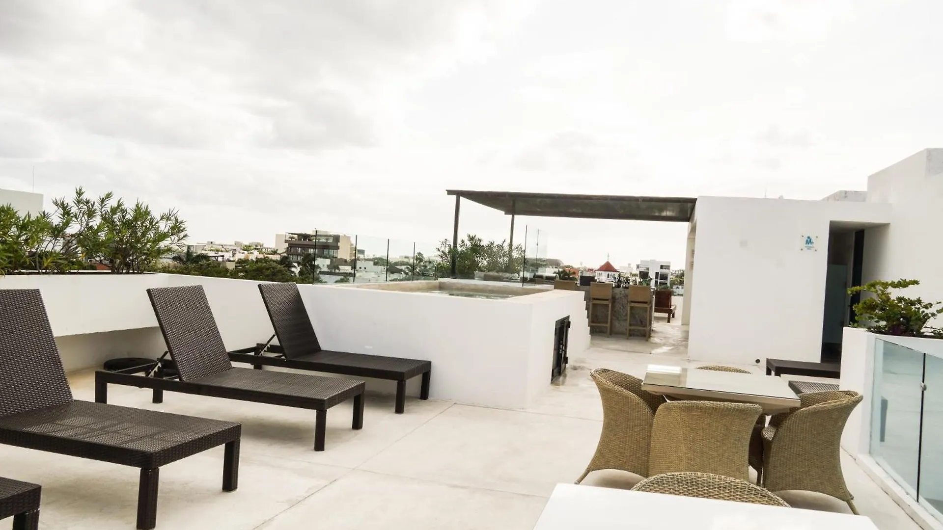 Penthouse Terrace Excellet Wifi Downtown Apartment Playa del Carmen