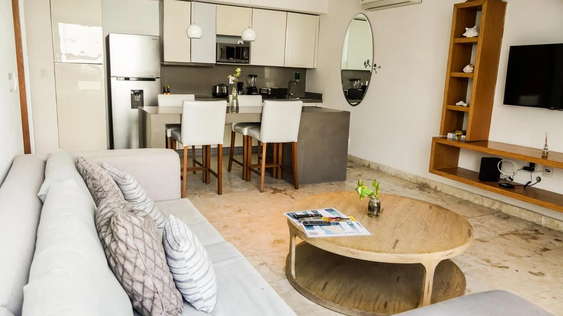 プレヤデルカーメンPenthouse Terrace Excellet Wifi Downtownアパートメント メキシコ