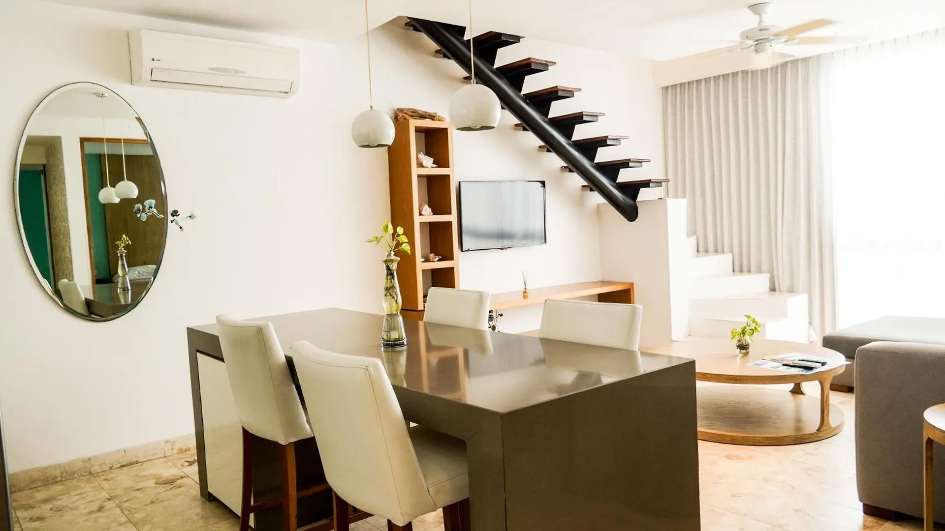 プレヤデルカーメンPenthouse Terrace Excellet Wifi Downtownアパートメント メキシコ